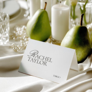 TARJETA DE MESA 