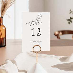 TARJETA DE MESA