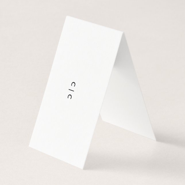 Tarjeta de mesa (Anverso)