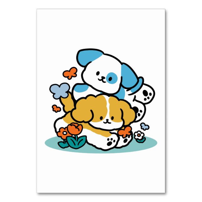 Tarjeta De Mesa A los que se les gusta la felicidad de los amigos  (Anverso)