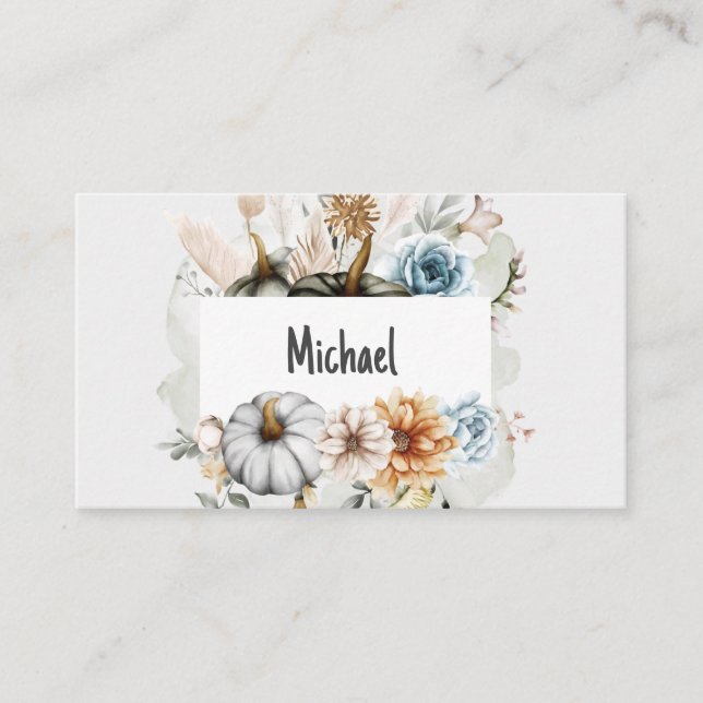 Tarjeta De Mesa acción de gracias feliz (Anverso)