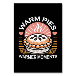 Tarjeta De Mesa Acogedor Ilustracion de piano: Momentos más cálido