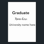 Tarjeta De Mesa agregar texto simple graduado agregar nombre escol<br><div class="desc">Diseño</div>