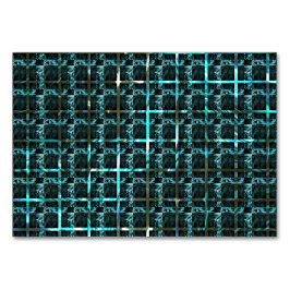 Tarjeta De Mesa ¿Ajedrez, cuadrados o imagen diferentes bajo la re