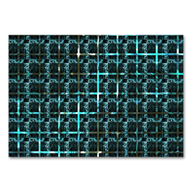 Tarjeta De Mesa ¿Ajedrez, cuadrados o imagen diferentes bajo la re (Anverso)