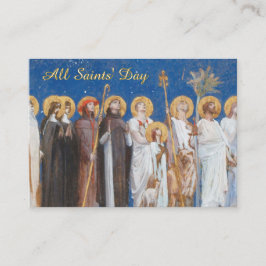 Tarjeta De Mesa All Saints’ Day Catholic Prayer Card