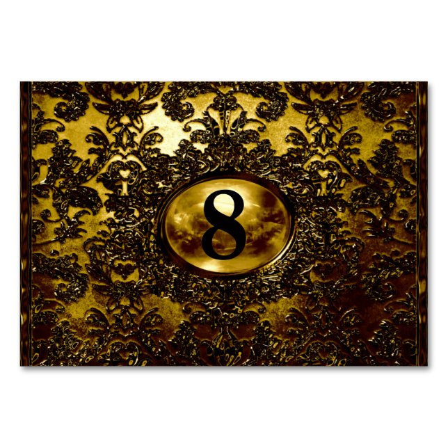 Tarjeta De Mesa Anabella Dusk II Elegante Único (Anverso)