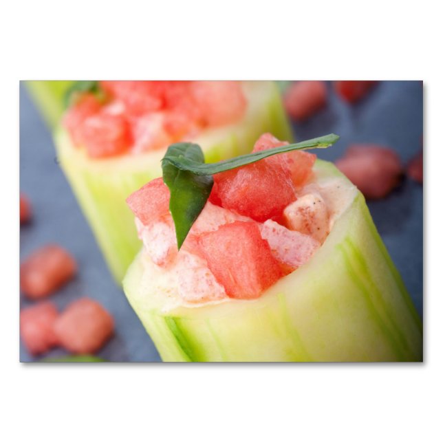 Tarjeta De Mesa Apetizador (Reverso)