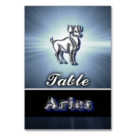 Tarjeta De Mesa Aries
