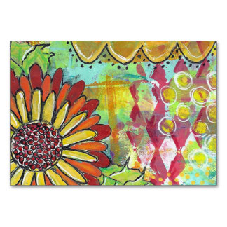 Tarjeta De Mesa Arte original de Daisy