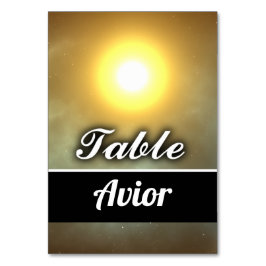 Tarjeta De Mesa Aviador