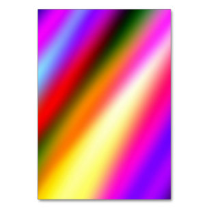 Tarjeta De Mesa Azul rosa oscuro color de agua abstracto arcoiris