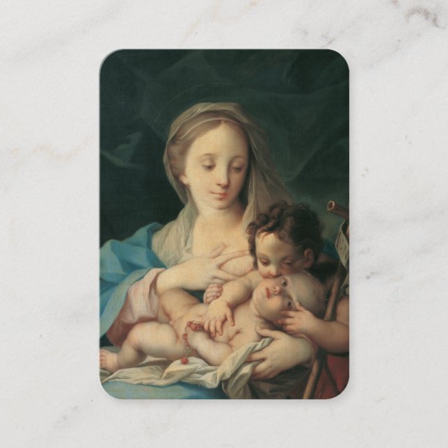 Tarjeta De Mesa Baby Girl Baptismal Remembranza (Anverso)