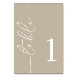 Tarjeta De Mesa Baby Shower de doble cara