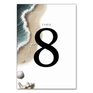 Tarjeta De Mesa Beach Vibe
