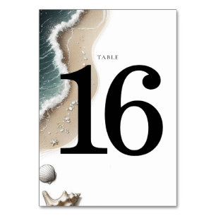 Tarjeta De Mesa Beach Vibe