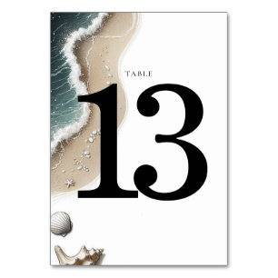 Tarjeta De Mesa Beach Vibe