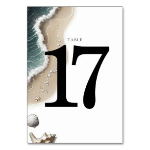 Tarjeta De Mesa Beach Vibe