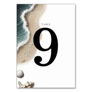 Tarjeta De Mesa Beach Vibe