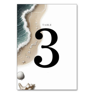 Tarjeta De Mesa Beach Vibe