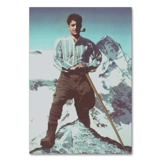 Tarjeta De Mesa Beato Pier Giorgio Frassati (Anverso)