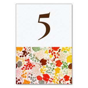 Tarjeta De Mesa Beso Francés Uvas Flores Bodas Fruta Dulce