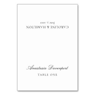 Tarjeta De Mesa Bethany Miller Place Card