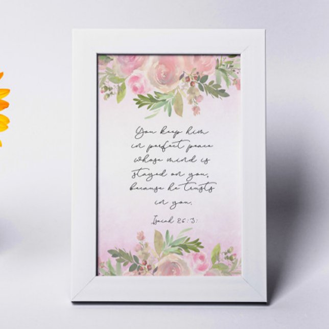 Tarjeta De Mesa Biblia Verse Isaiah Card (Subido por el creador)