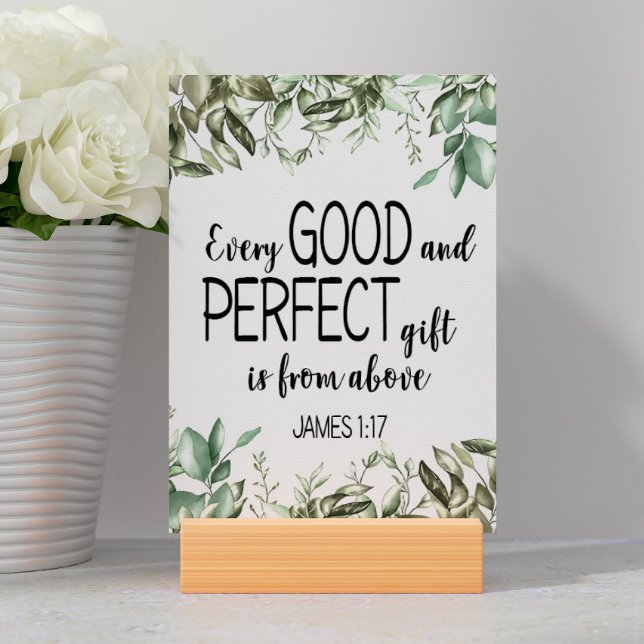 Tarjeta De Mesa Biblia Verse James Card (Subido por el creador)