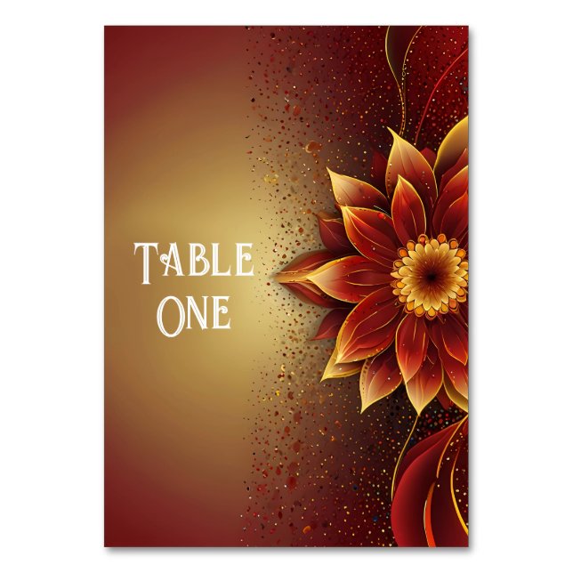 Tarjeta De Mesa Bloom Eterno: Una celebración eterna del amor (Reverso)