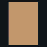 Tarjeta De Mesa Bloque de color Peach Tan | Diseño de Boda suave<br><div class="desc">Diseño suave de bloques de color color melocotón y melocotón, perfecto para elegantes invitaciones de boda, duchas de novias y eventos cálidos y modernos. Celebra el amor con la simplicidad intemporal usando este cálido diseño de bloques de color de color de Peach Muted, perfecto para bodas y eventos románticos. Con...</div>