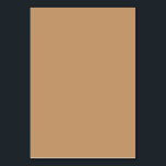 Tarjeta De Mesa Bloque de color Peach Tan | Diseño de Boda suave<br><div class="desc">Diseño suave de bloques de color color melocotón y melocotón, perfecto para elegantes invitaciones de boda, duchas de novias y eventos cálidos y modernos. Celebra el amor con la simplicidad intemporal usando este cálido diseño de bloques de color de color de Peach Muted, perfecto para bodas y eventos románticos. Con...</div>