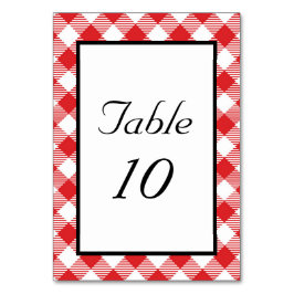 Tarjeta De Mesa Boda BBQ