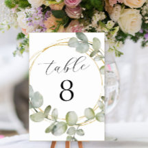 Boda Boho Acuarela Eucalipto & Oro