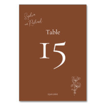 Boda Botánico de Terracotta Boho minimalista