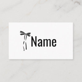 Tarjeta De Mesa Boda Bow Place & Escort Cards
