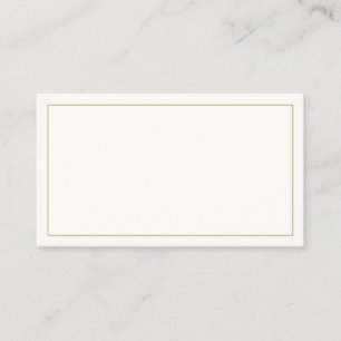 Tarjeta De Mesa Boda clásica e inolvidable de marfil y oro