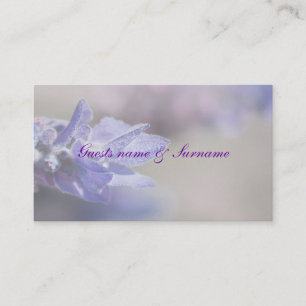 Tarjeta De Mesa Boda de asiento de colocación de mesa de lavanda