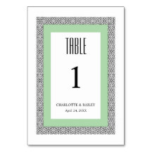 Boda de borde geométrico islámico turquesa