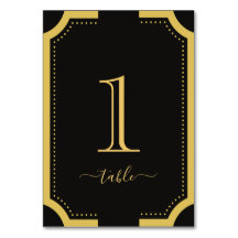 Boda de cobre elegante de color negro y oro