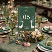 Boda de Ganso Divertido Nombres Personalizados Rús
