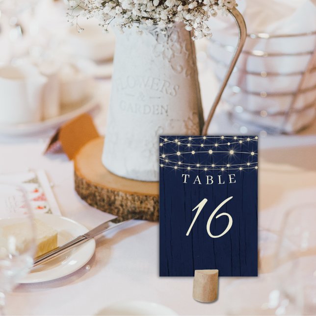 Tarjeta De Mesa Boda de las luces de cadena azul de la Marina Rusa (Subido por el creador)