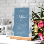 Tarjeta De Mesa Boda de las montañas grises de invierno<br><div class="desc">Número de tabla Boda de las montañas grises de invierno. Elementos coincidentes disponibles.</div>