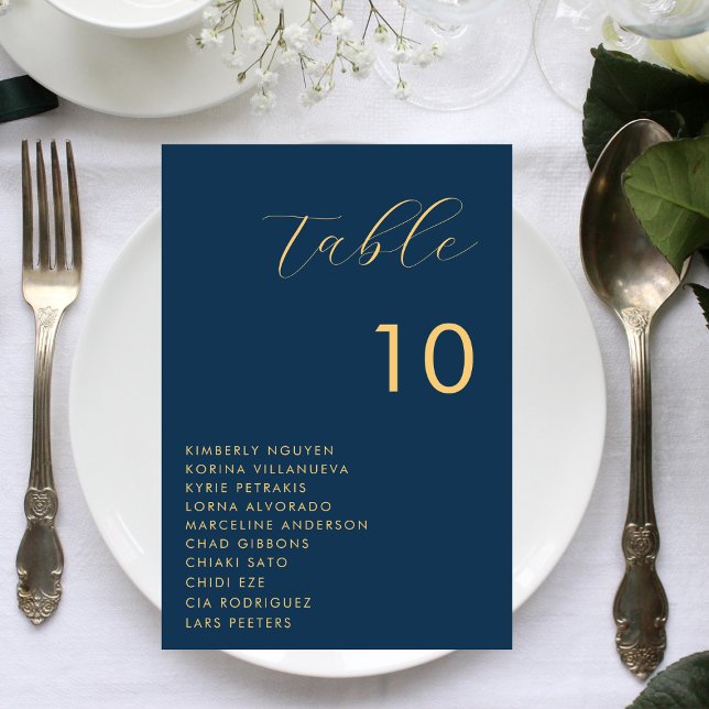 Tarjeta De Mesa Boda de nombres de tablas de asientos con guiones  (Subido por el creador)