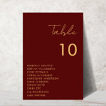 Tarjeta De Mesa Boda de nombres de tablas de asientos con guiones<br><div class="desc">Decore sus mesas bodas con esta moderna tarjeta de diseño, con escritura moderna y texto personalizado de su elección. Añade fácilmente tus propios detalles haciendo clic en la opción "personalizar". 🌸 NOTA: El tamaño de esta tarjeta es de 3, 5" x 5". Si desea un tamaño mayor, por favor contáctame...</div>