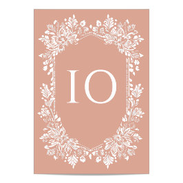 Tarjeta De Mesa Boda de Norwich