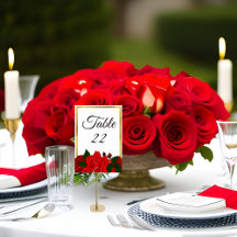 Boda de rosas rojas tradicional romántica pasión