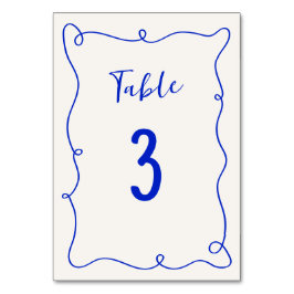 Tarjeta De Mesa Boda del bastidor de la maniobra manual