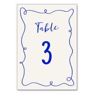Tarjeta De Mesa Boda del bastidor de la maniobra manual