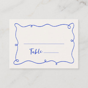 Tarjeta De Mesa Boda del bastidor de la maniobra manual